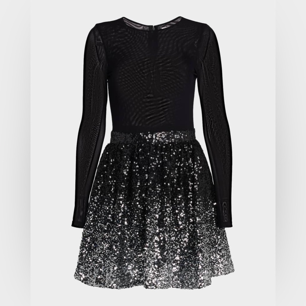 Alice + Olivia Chara Embellished Mini Dress